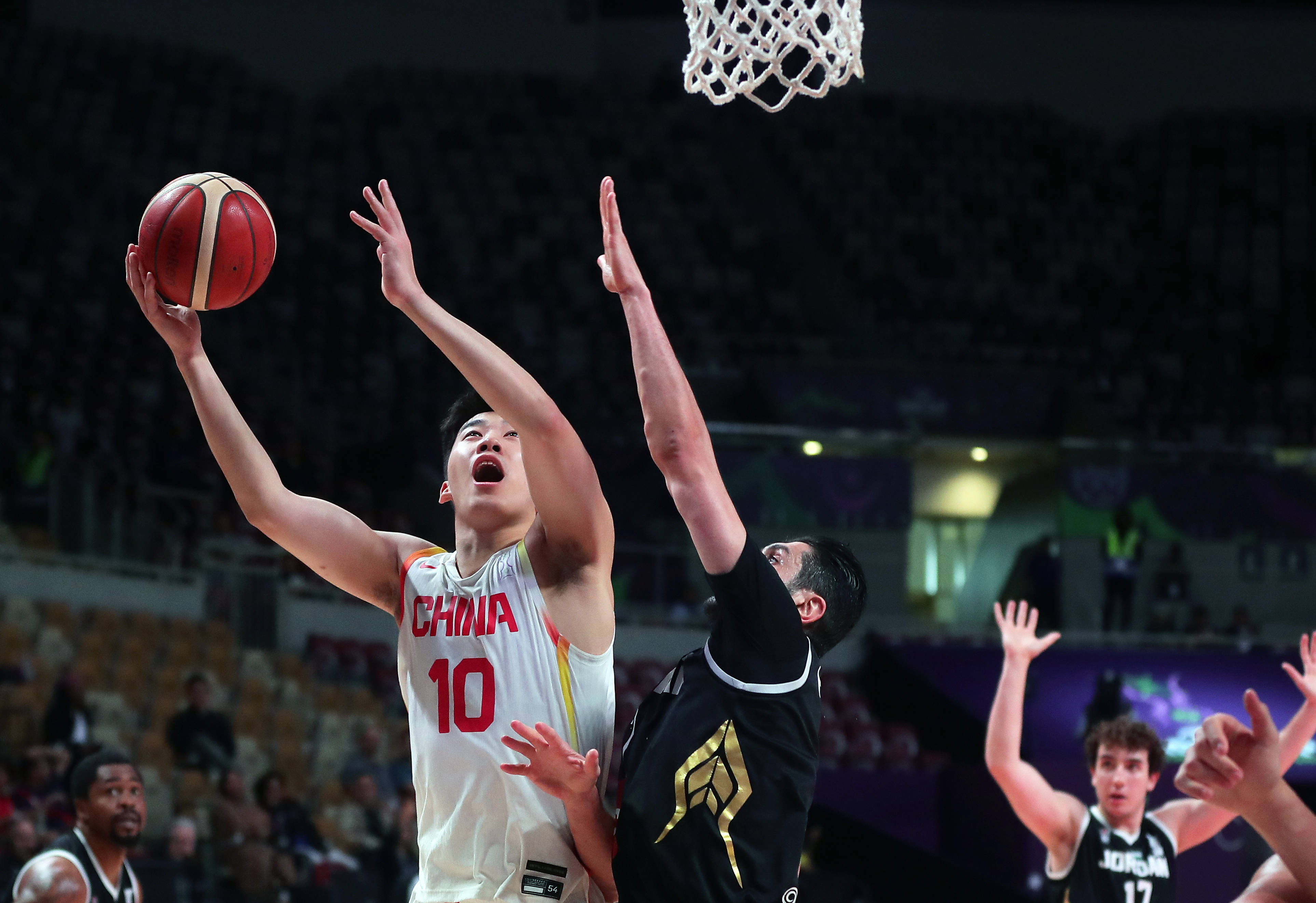 （体育）篮球——国际篮联亚洲杯：中国队对阵约旦队