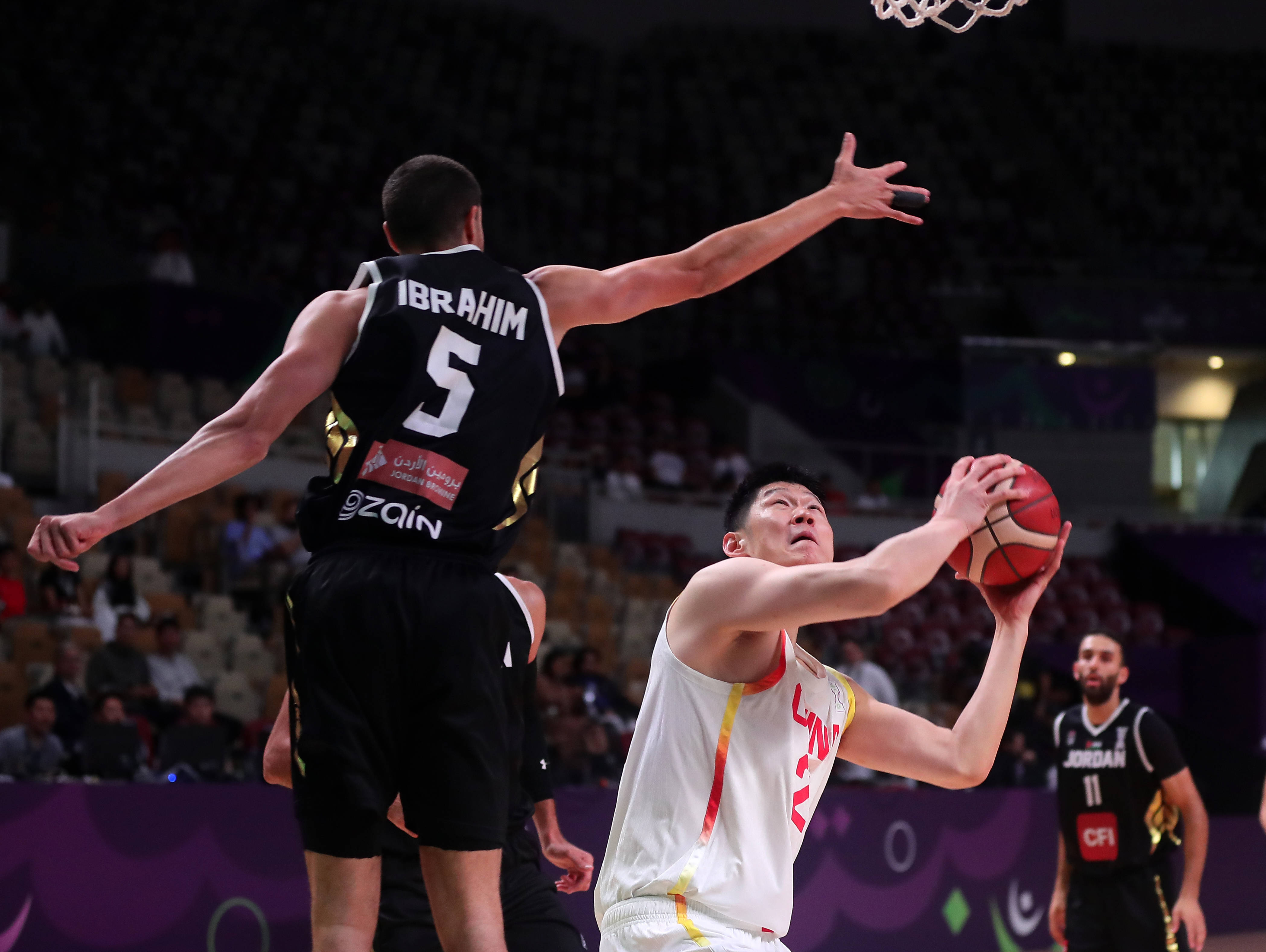 （体育）篮球——国际篮联亚洲杯：中国队对阵约旦队