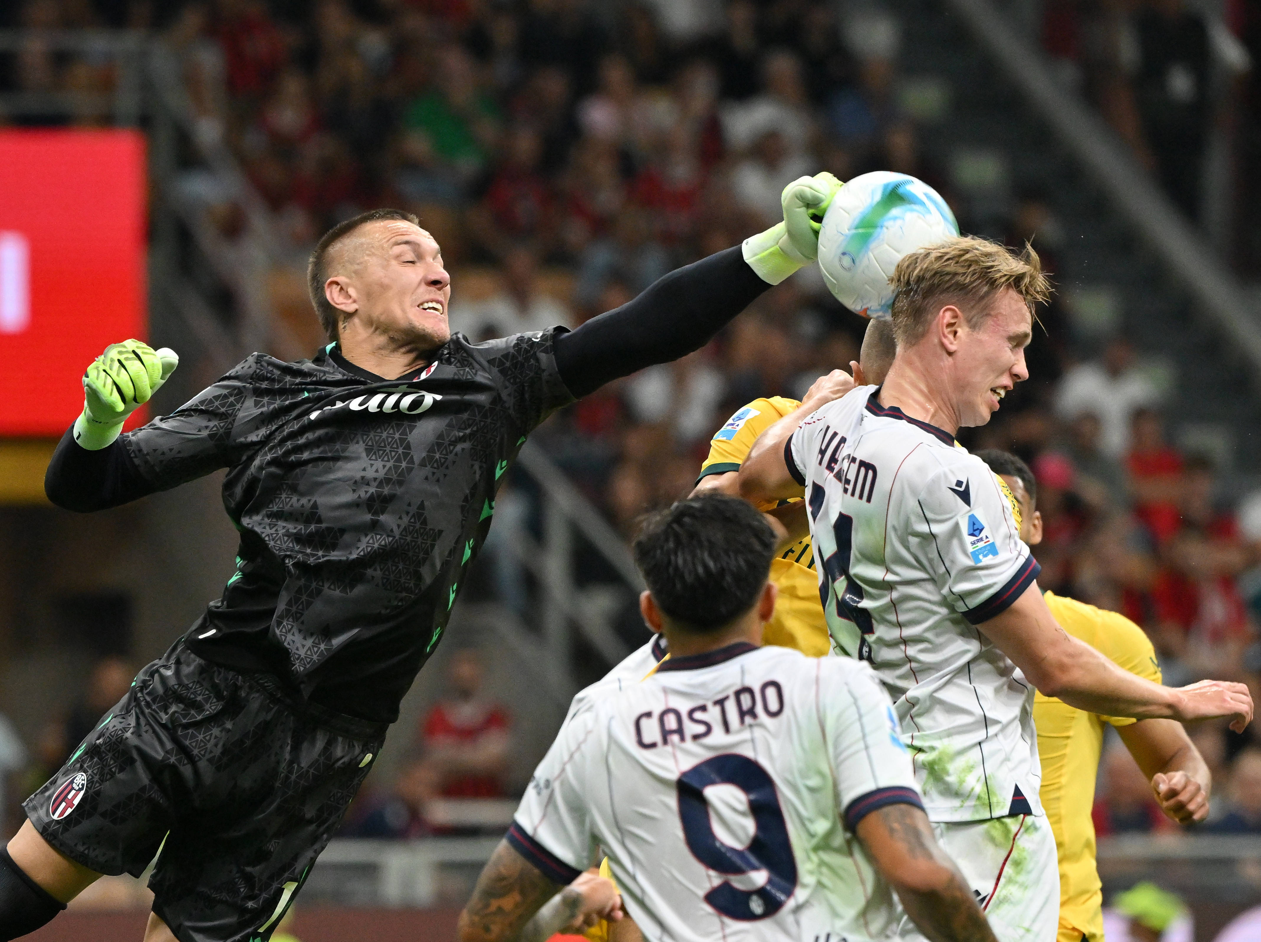 （体育）足球——意甲：AC米兰胜博洛尼亚