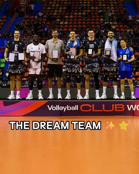 MVP吉安内利！2025男排世俱杯最佳阵容巡礼！