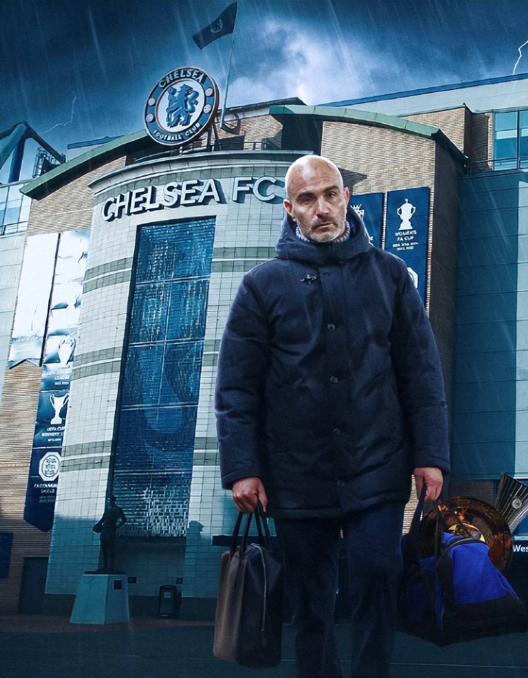 切尔西客战曼城，元旦主帅下课影响大，临时主帅如何应对6分战