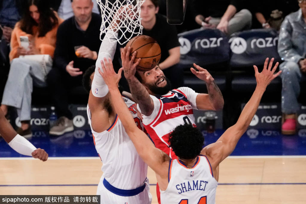 纽约尼克斯主场四连胜，迎战明尼苏达森林狼