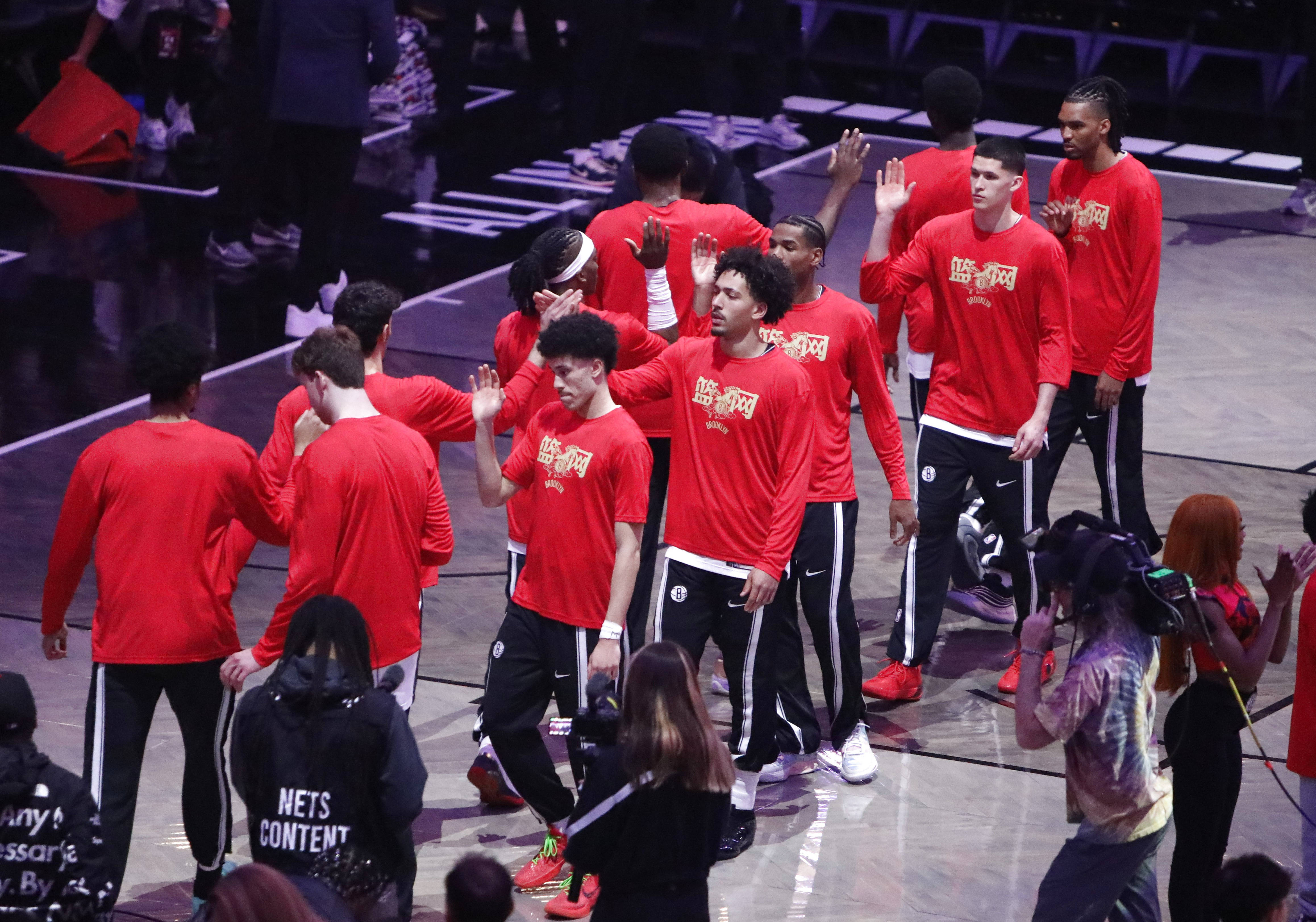 （体育）篮球——NBA：篮网队主场迎春节